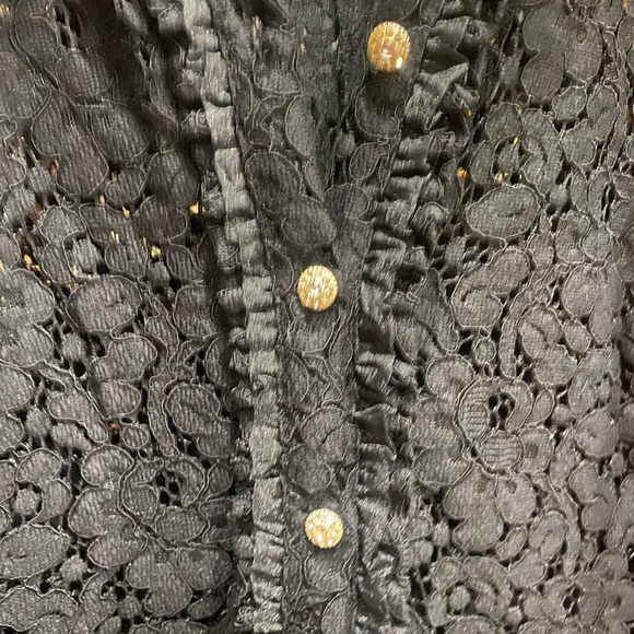 NWOT Lace black Zara dress - Picture 2 of 8